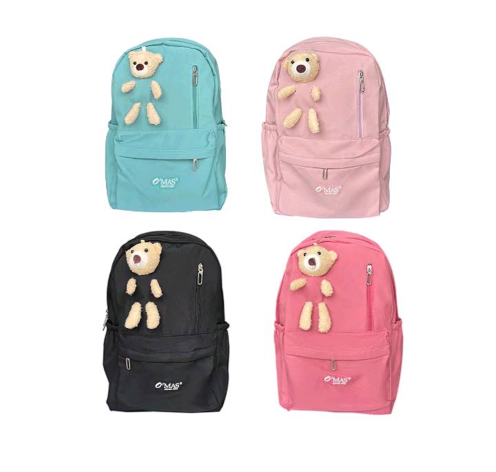 Mochila con osito