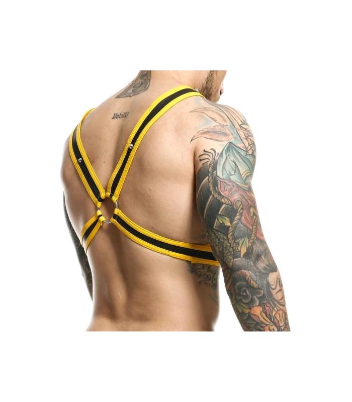 Dngeon Cross Chain Harness By Mob Red