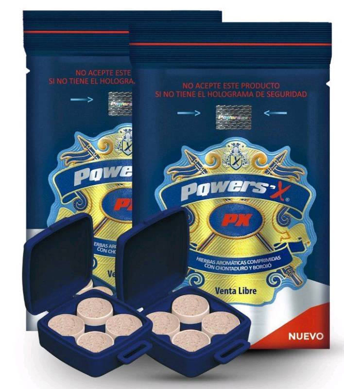Power sex potencializador sexual 8 Comprimidos Powers´X