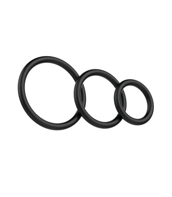 KIit De Anillos Retardantes *3 Negros.