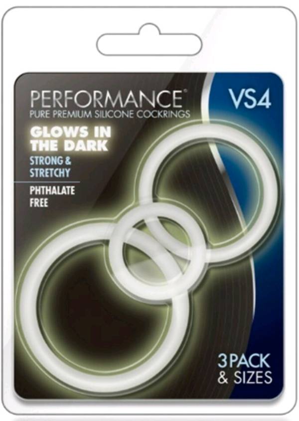 Set de 3 Anillos Retardante Fluorescentes 