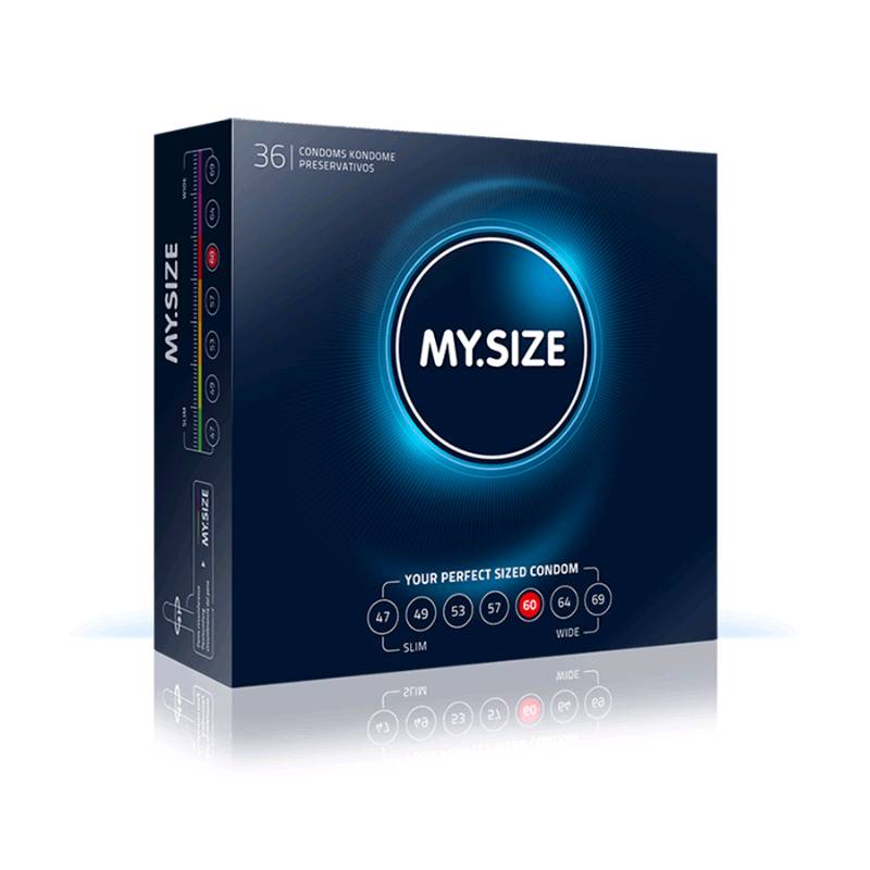 Condón Mysize 60mm X3 Unidades