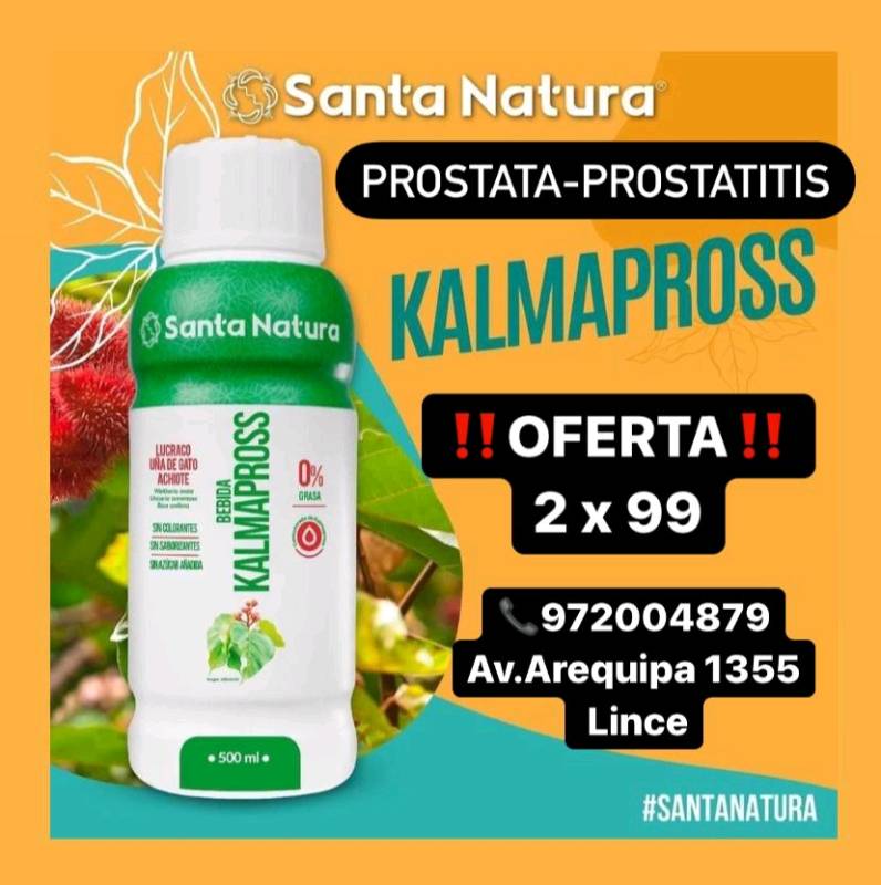 KALMAPROSS SANTA NATURA TRATAMIENTO PARA PRÓSTATA en Lima