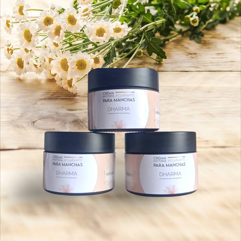 Crema atenuante para manchas. Uso Nocturno 