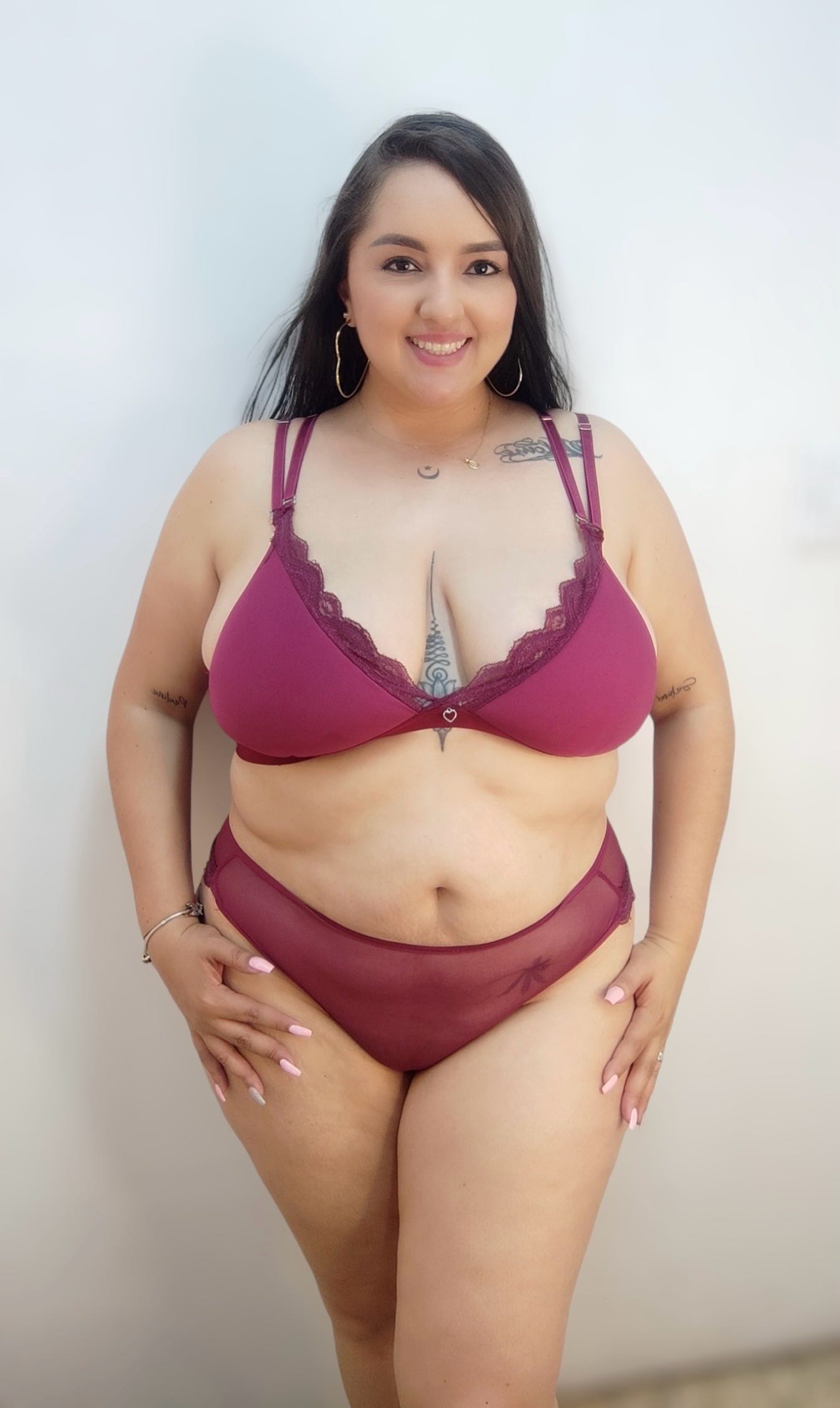 Hermoso conjunto sensual con copa de espuma ✨