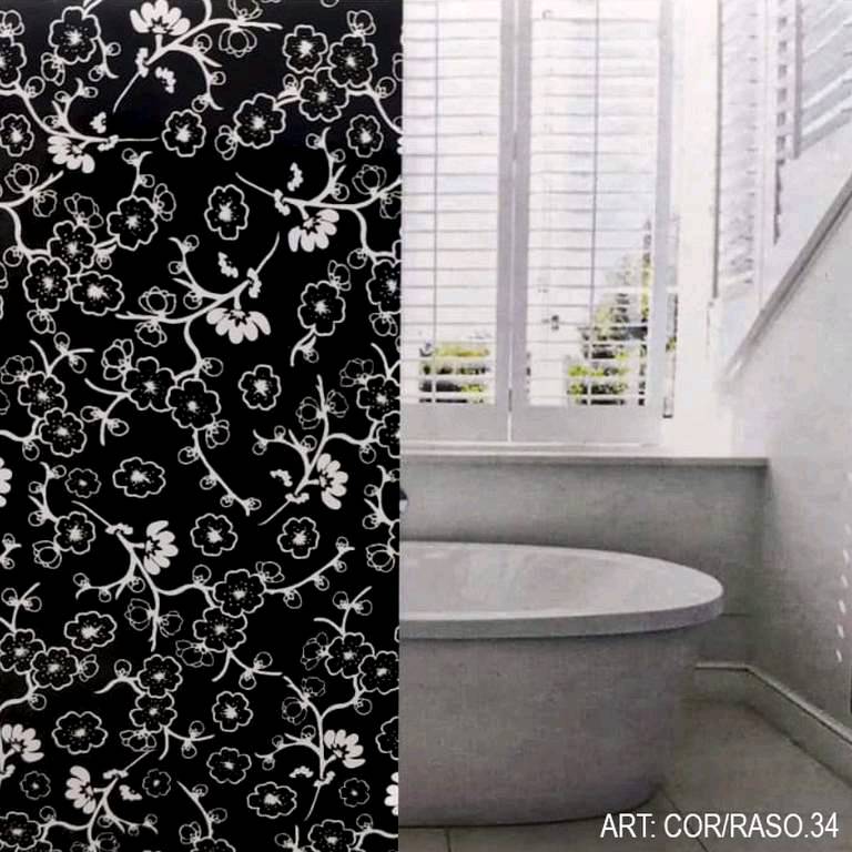 Cortina de Baño Estampada Estrellas de Mar 140x180cm