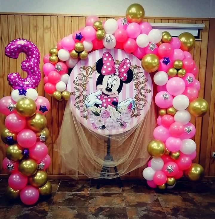  Decoración cumpleaños Minnie en Mountain View