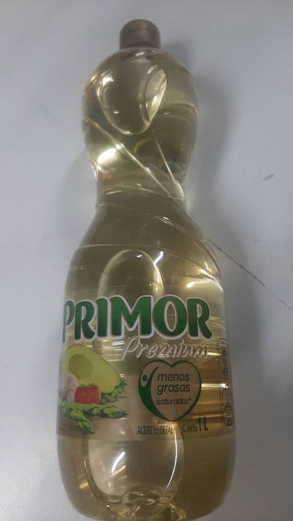 Aceite Vegetal PRIMOR Premium Botella 900ml