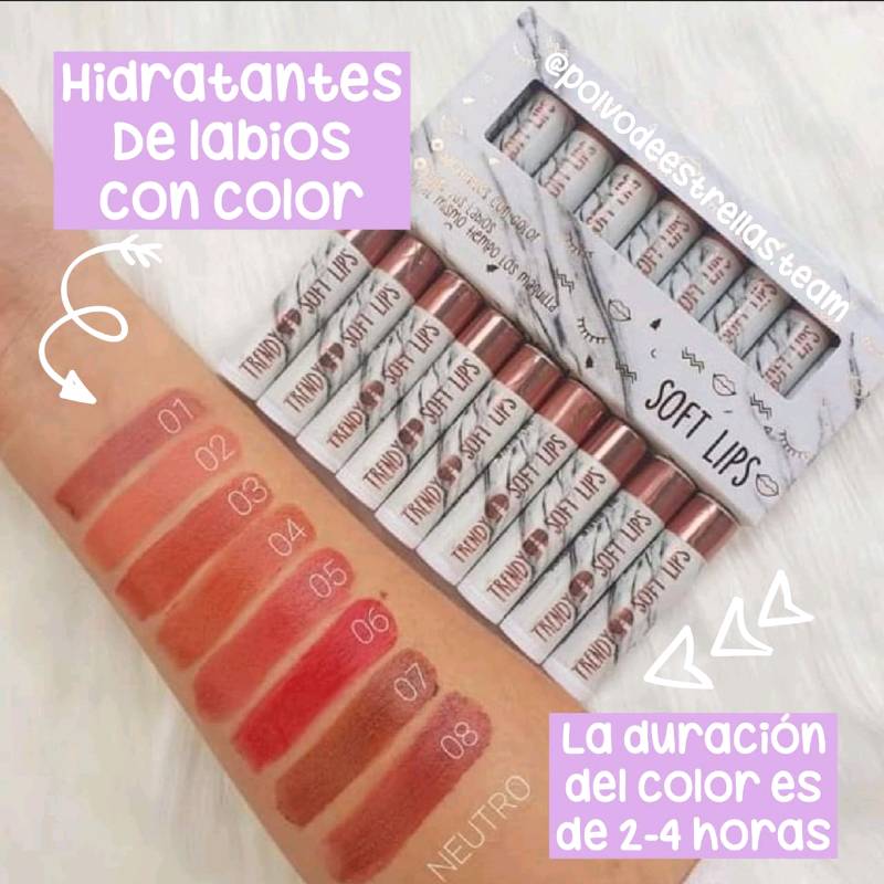Chapsticks Con Color Trendy