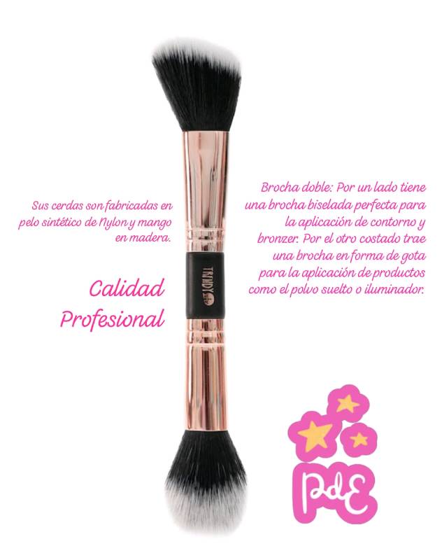 Brocha Individual Doble Angular y Gota