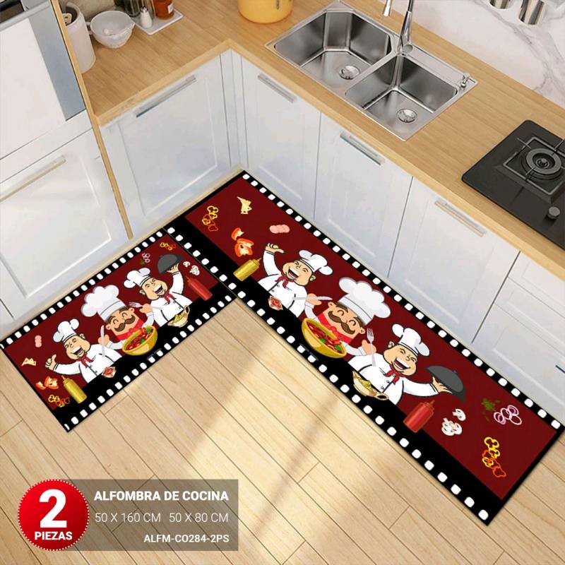 MUDAN - Alfombra de cocina de 2 piezas $600 ( PRECIO CON