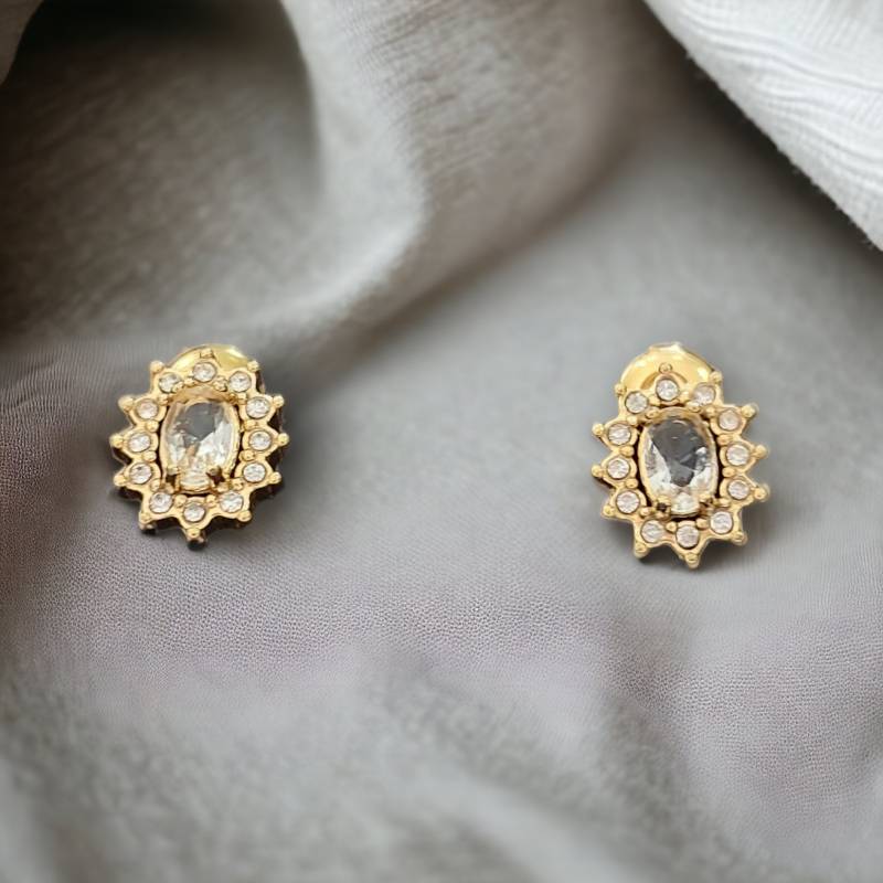 Aretes vintage oro