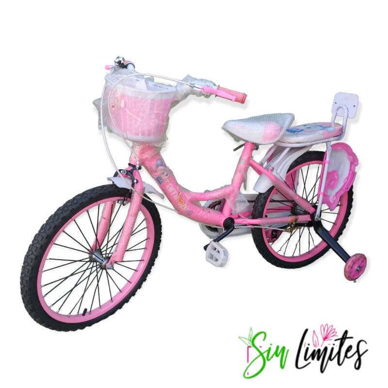 Bicicleta Sweet Girl Para Niña, 20 Pulgadas, Aros De Metal, Color Fucsia  Con Gráficos, Shimano : Precio Guatemala