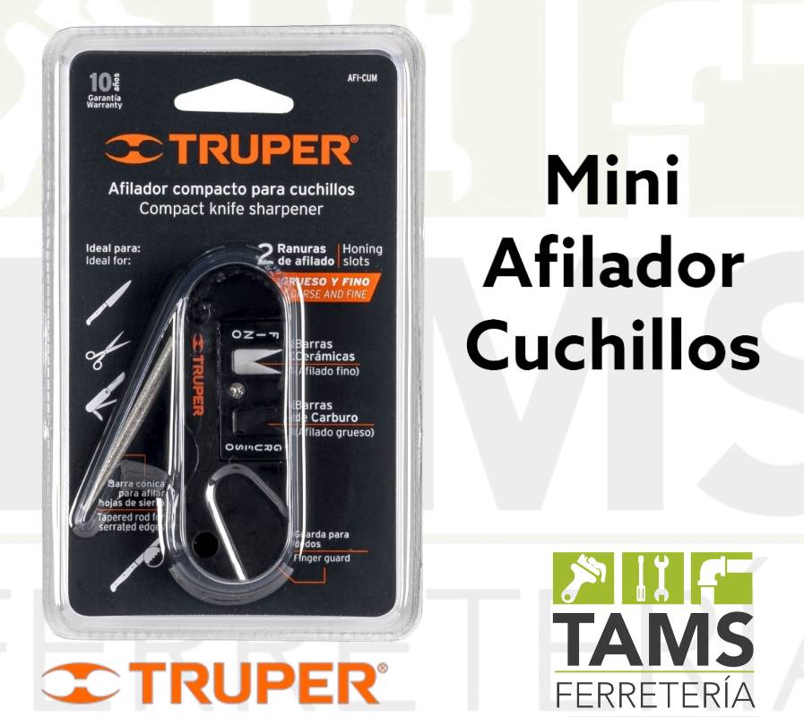 Afilador De Cuchillos Mini Truper