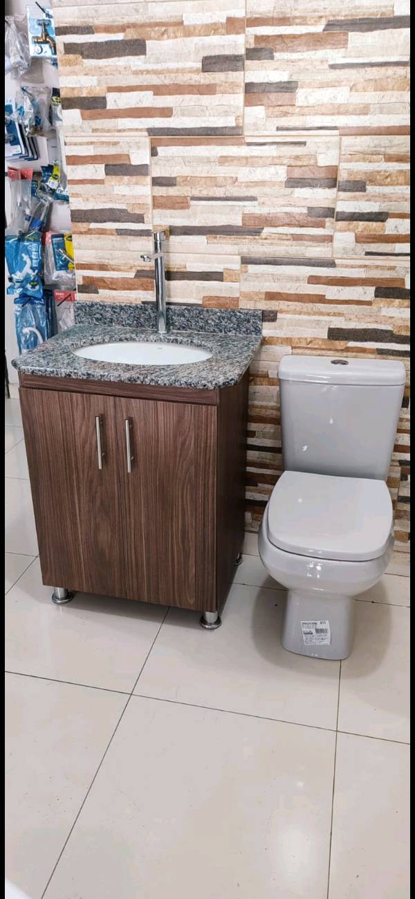 Combo muebles de baño más Inodoro y cisterna baja 