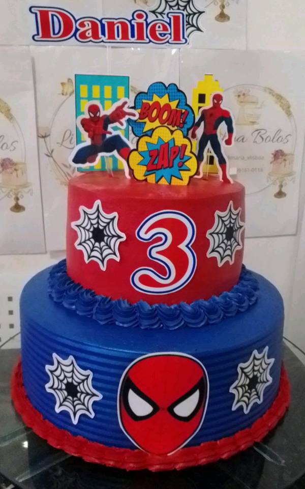 Torta spiderman en Quito