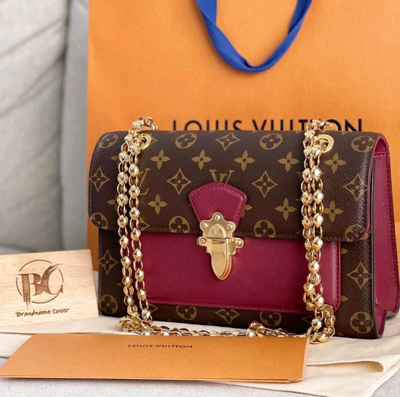 Louis Vuitton Cerise Monogram Victoire Chain Bag