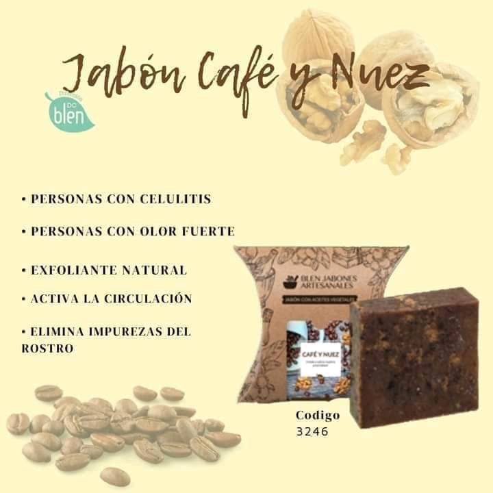 Jabón Café y Nuez