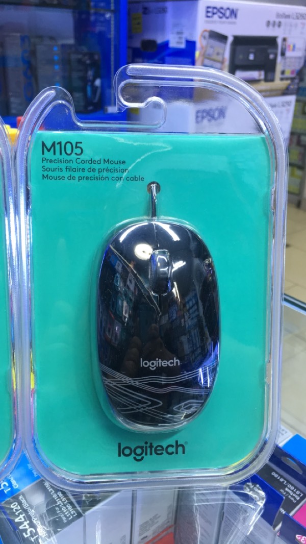 Souris filaire LOGITECH Corded Mouse M105