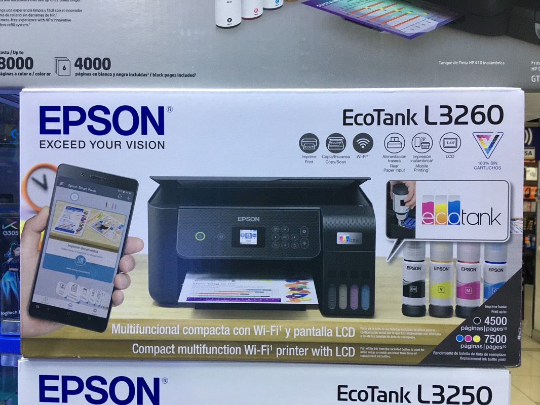 Impresora Epson L3260 Multifunción Wifi »