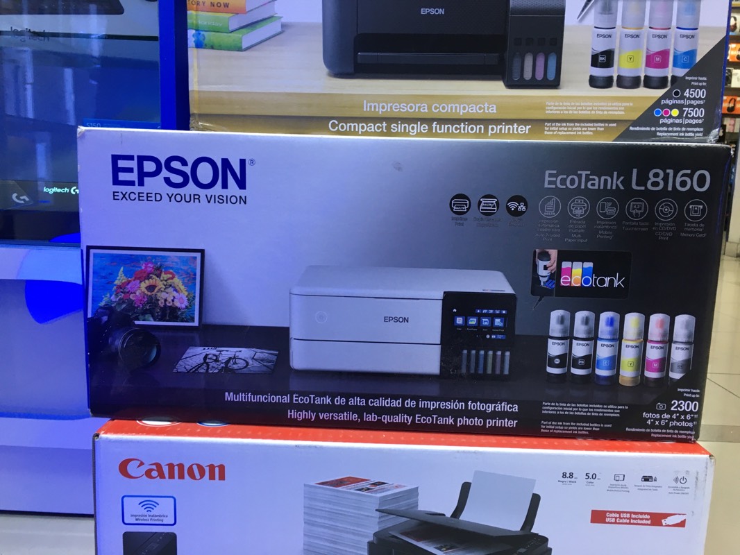 Impresora Fotográfica Multifuncional Epson L8160 Wi-Fi - Electro A