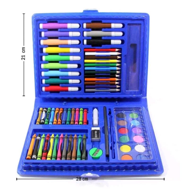 Marcadores De Colores, Kit De Herramientas De Dibujo Kit De Dibujo Para  Niños 65 Piezas Kit De Arte Kit De Herramientas De Pintura Para Estudiantes