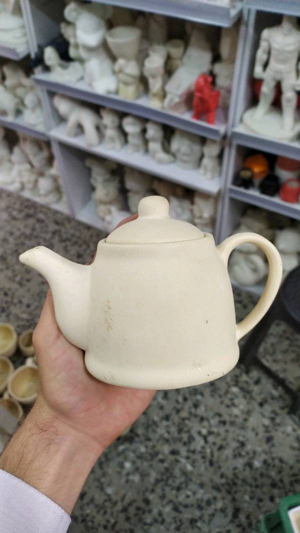 teapot, cup, coffeepot