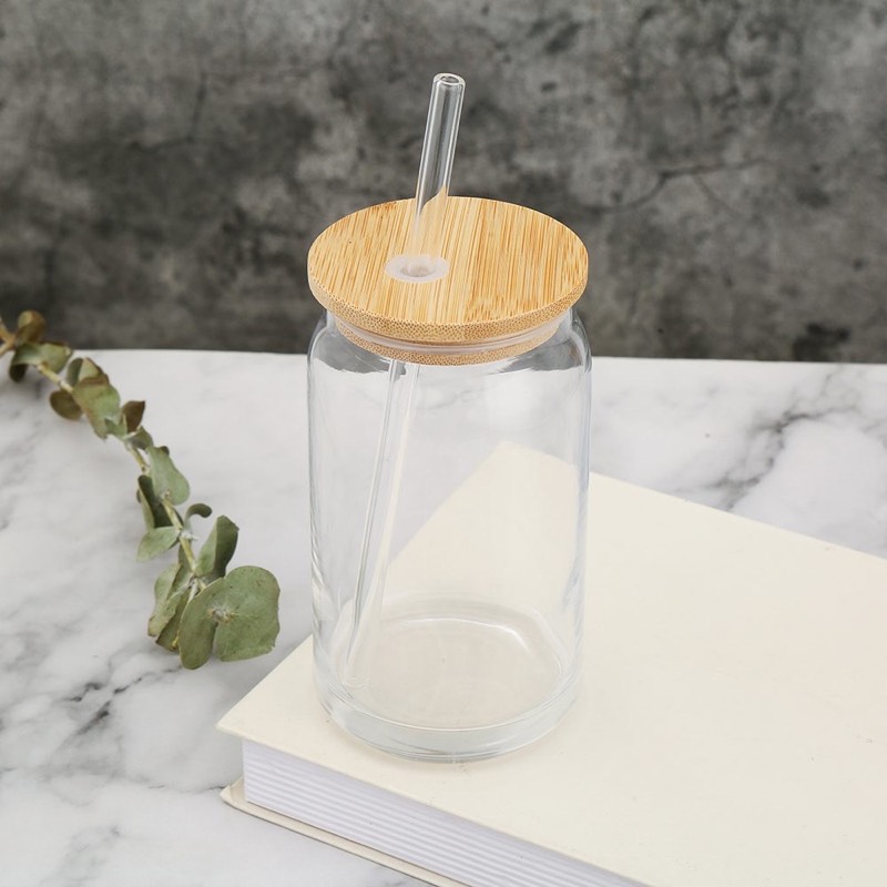 Vasos con tapa de Bambú✨ 100% personalizados a su preferencia 🔥 • Vaso de  vidrio glaseado con tapa de Bambú y pitillo! Tapa…