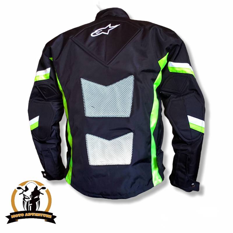 CHAQUETA DE PROTECCIÓN VERDE.