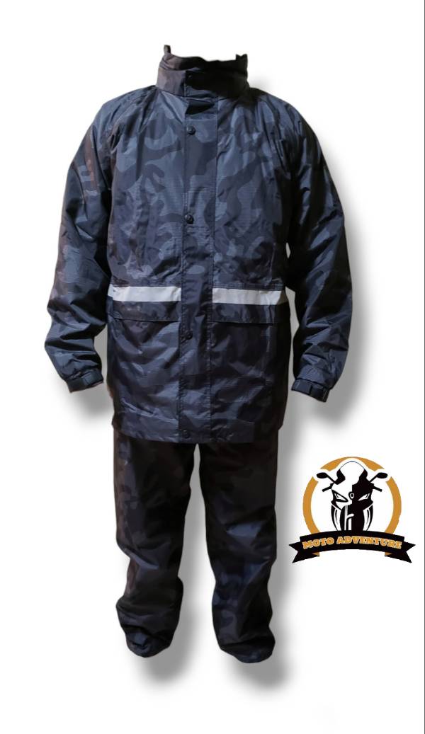 IMPERMEABLE GRIS MILITAR