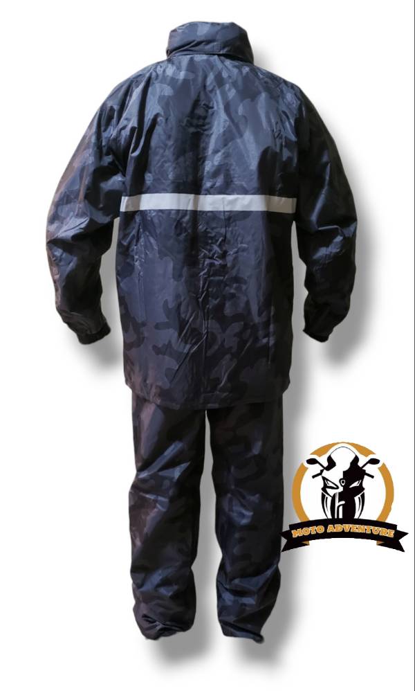 IMPERMEABLE GRIS MILITAR