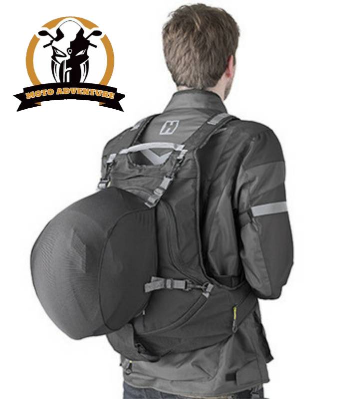 MOCHILA GIVI CON PORTA CASCO ORGINAL.