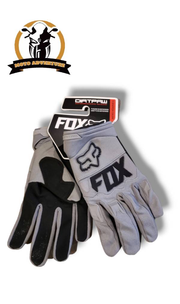 GUANTES FOX MOTOCROSS PLOMO 