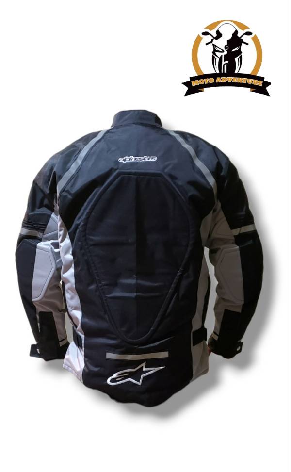 CHAQUETA PARA RUTA NEGRO/PLOMO