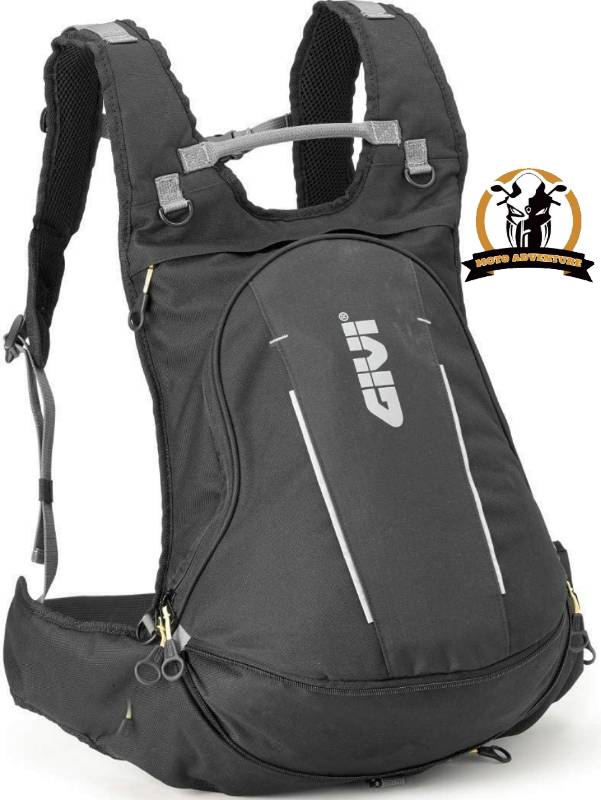 MOCHILA GIVI CON PORTA CASCO ORGINAL.