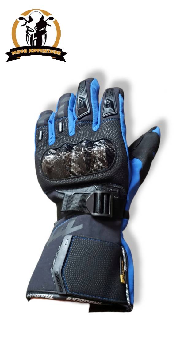 GUANTES MADBIKE IMPERMEABLE AZUL