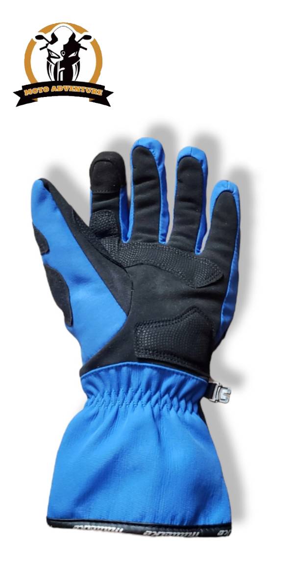 GUANTES MADBIKE IMPERMEABLE AZUL