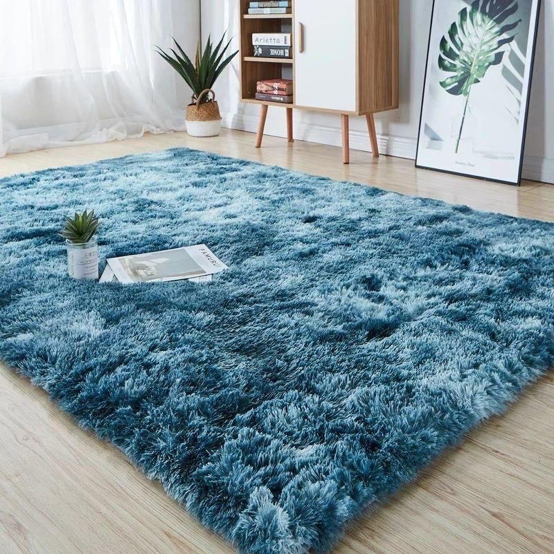 Alfombras grandes y alfombras de lujo de largo largo y alfombras de peluche  Y sala de estar de los RGS - China Alfombra y alfombra precio