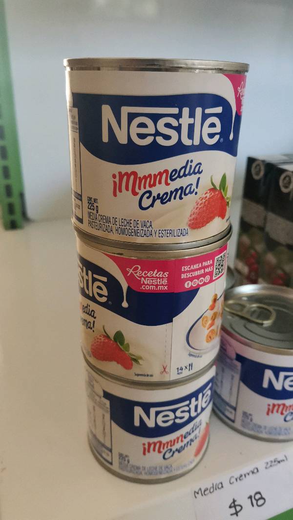 Crema De Leche Nestle 225g