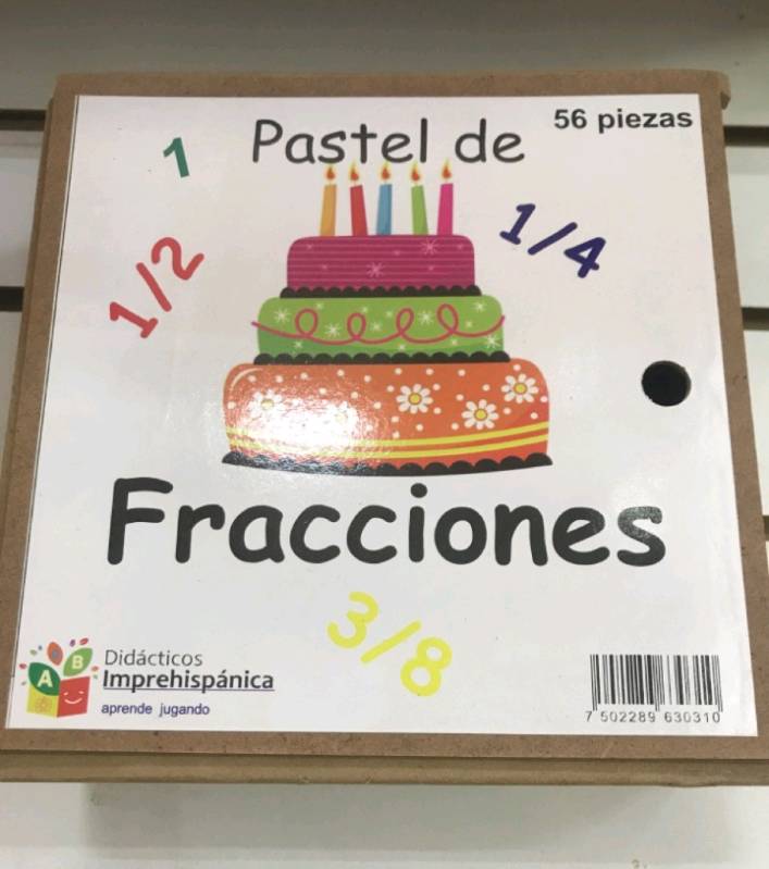 Pastel de fracciones en Lagos de moreno