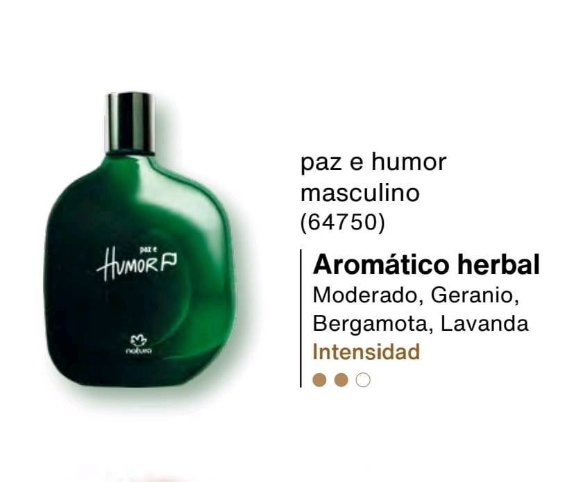 Paz e humor masc x 75 ml en Buenos Aires