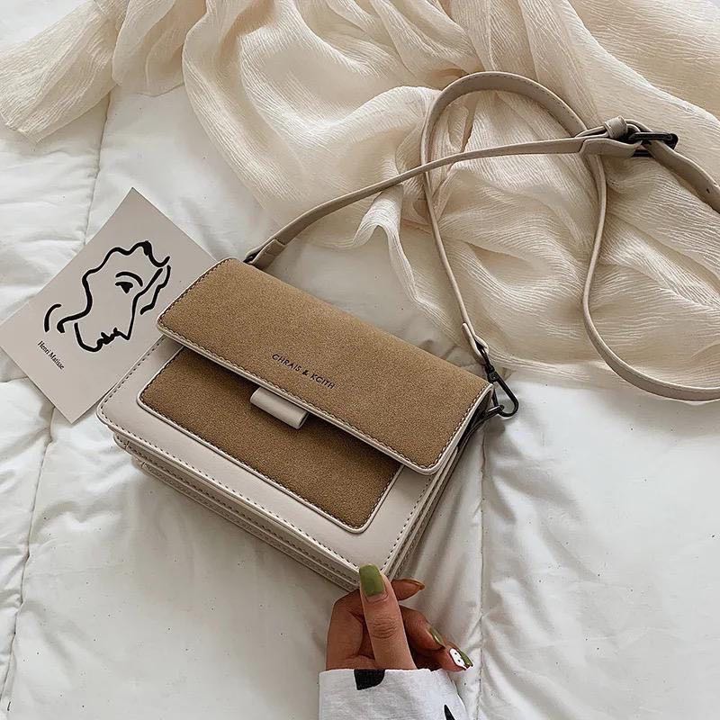 Bolso new coffe beige-cafe✨