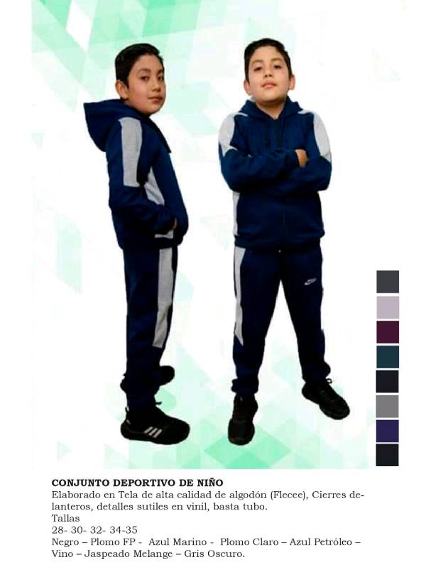 Conjuntos deportivos niños en Shushufindi