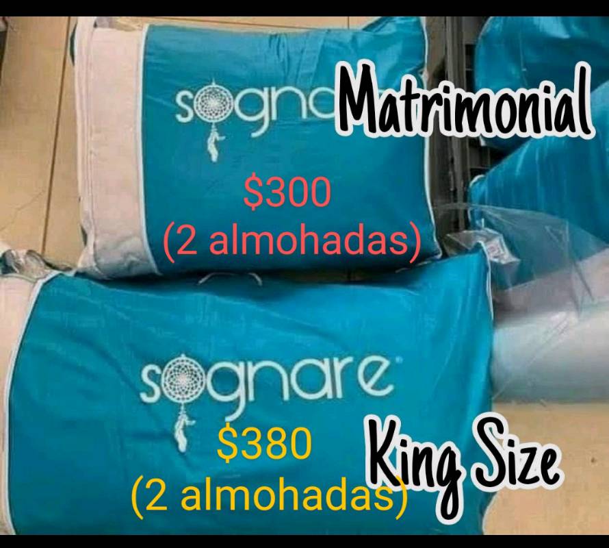 Almohadas Sognare Matrimonial Precio Colchón Sognare Almohada