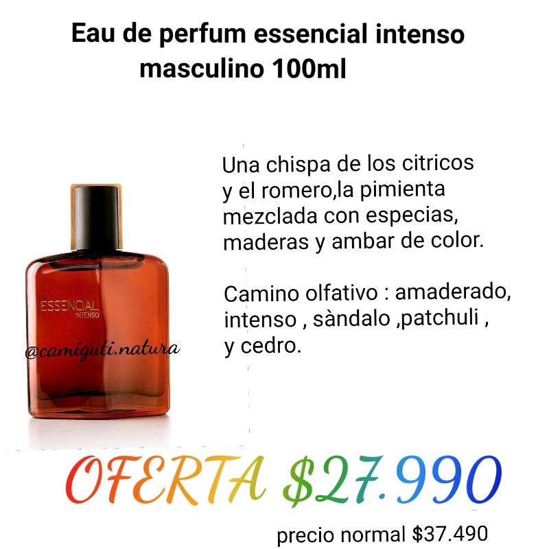 Eau de perfum essencial intenso en Concepción