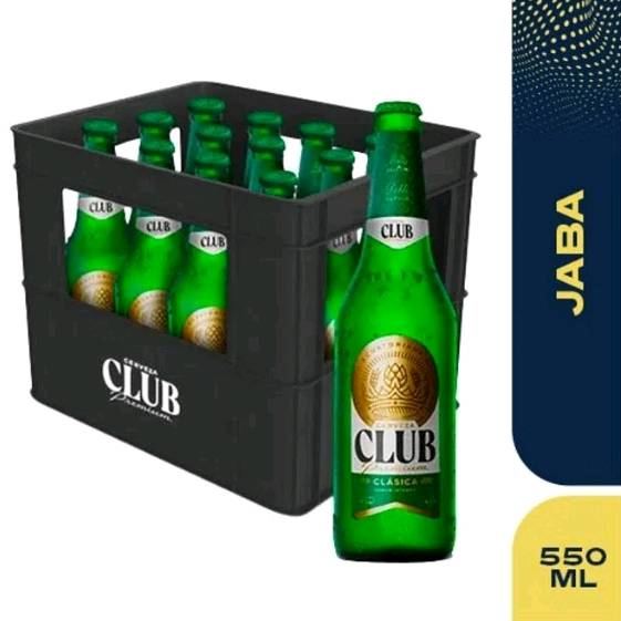 JABA CERVEZA CLUB 550ML en Quito