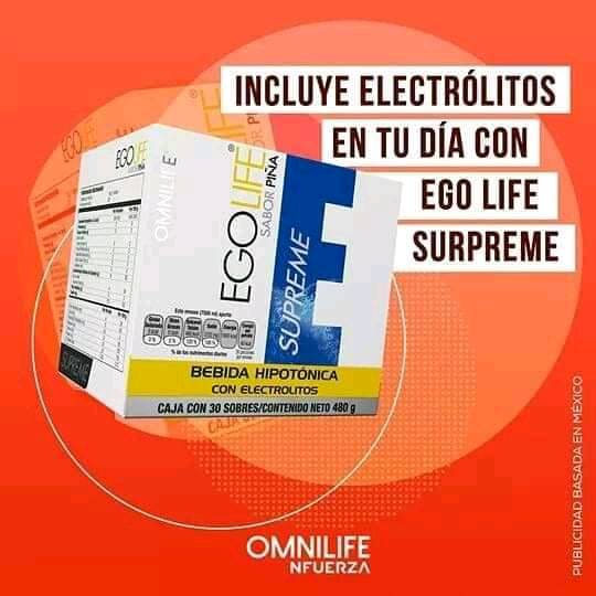 EGO LIFE SUPREME  OMNILIFE Products United States