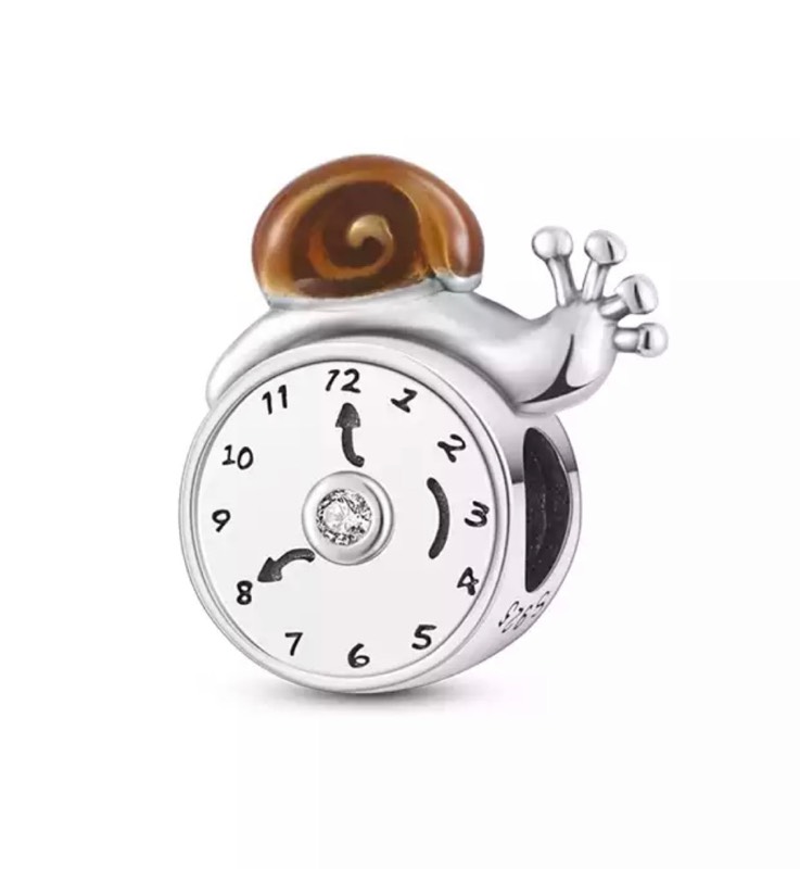 Charms reloj caracol 