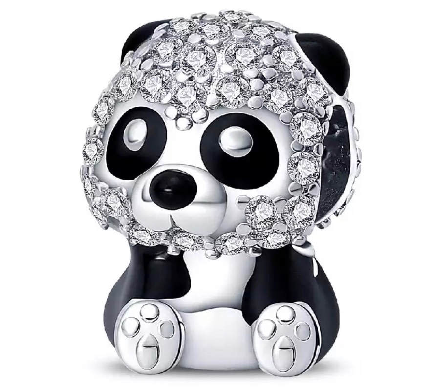 Charms osito panda 