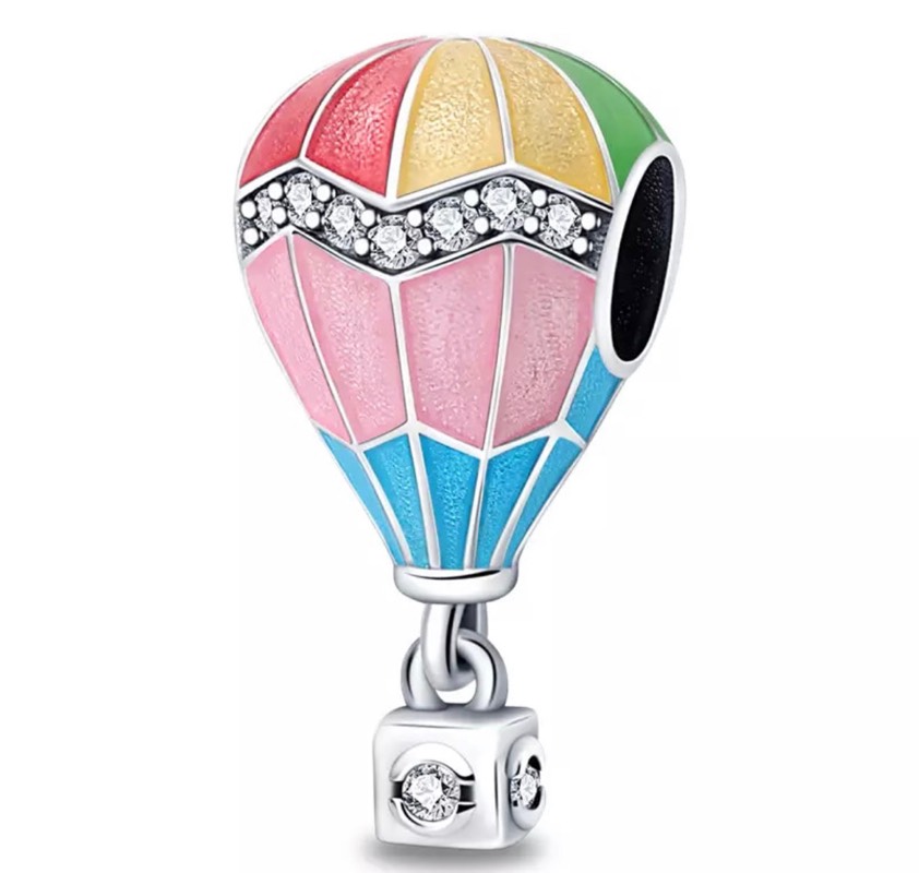 Charms globo pastel 